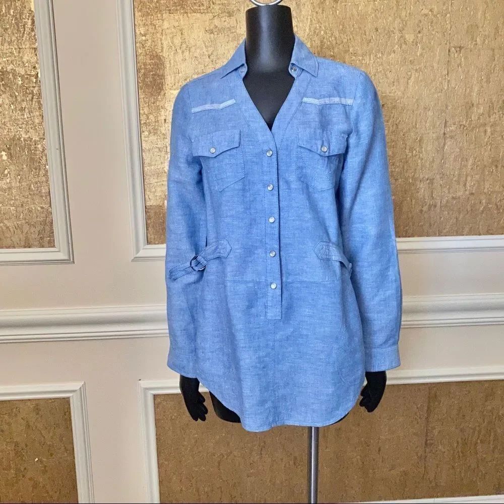 Guess By Marciano denim blouse S
